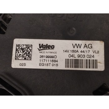Recambio de alternador para audi a4 avant (8w5) 2.0 16v tdi referencia OEM IAM 04L903024 150A EG15T015
