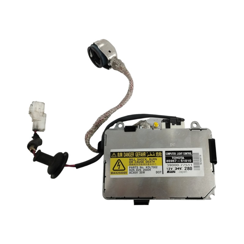 Recambio de centralita faros xenon para lexus rx 3.3 v6 24v cat referencia OEM IAM 8596751010 3900077511 