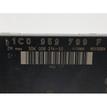 Recambio de modulo confort para seat leon (1m1) 1.9 tdi referencia OEM IAM 1C0959799F  5DK00821450