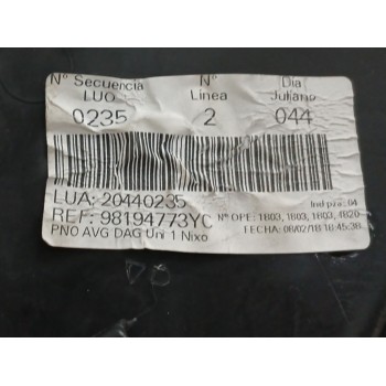 Recambio de guarnecido puerta delantera izquierda para citroën c4 picasso 1.2 12v e-thp referencia OEM IAM 98194773YC OBSERVAR F