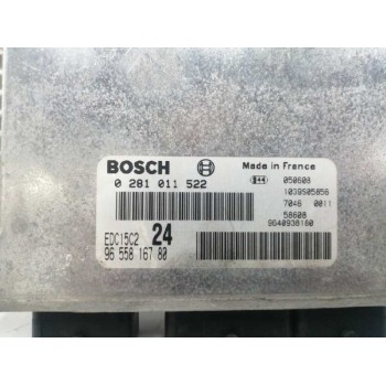 Recambio de centralita motor uce para fiat ulysse (179) 2.2 16v jtd cat referencia OEM IAM 9655816780 0281011522 