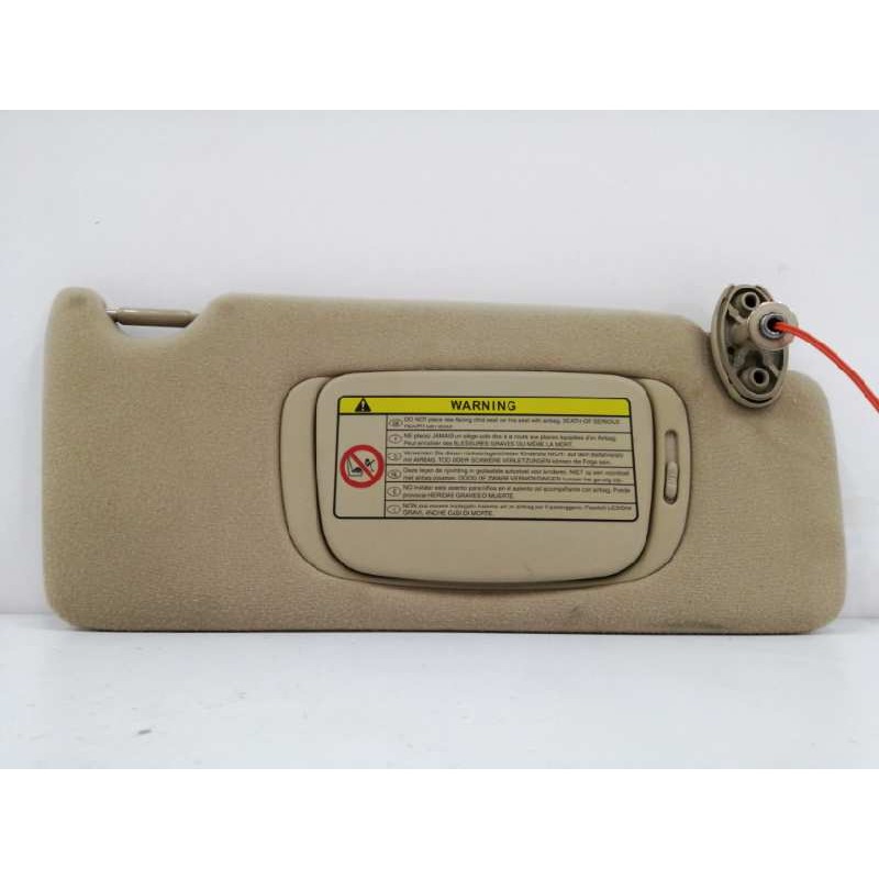 Recambio de parasol derecho para lexus rx 3.5 v6 cat referencia OEM IAM 743100W261A0 Recambio de parasol derecho para lexus rx 3.5 v6 cat referencia OEM IAM 743100W261A0