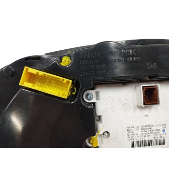 Recambio de cuadro instrumentos para peugeot 5008 1.6 e-hdi fap referencia OEM IAM 9804898580 SOPORTE REPARADO 9806268180