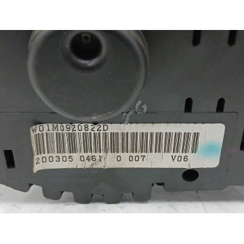 Recambio de cuadro instrumentos para seat leon (1m1) 1.9 tdi referencia OEM IAM W01M0920822D  110080153005