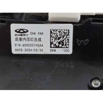 Recambio de luz interior para omoda 5 1.6 tgdi referencia OEM IAM 605000745AA TRASERO 