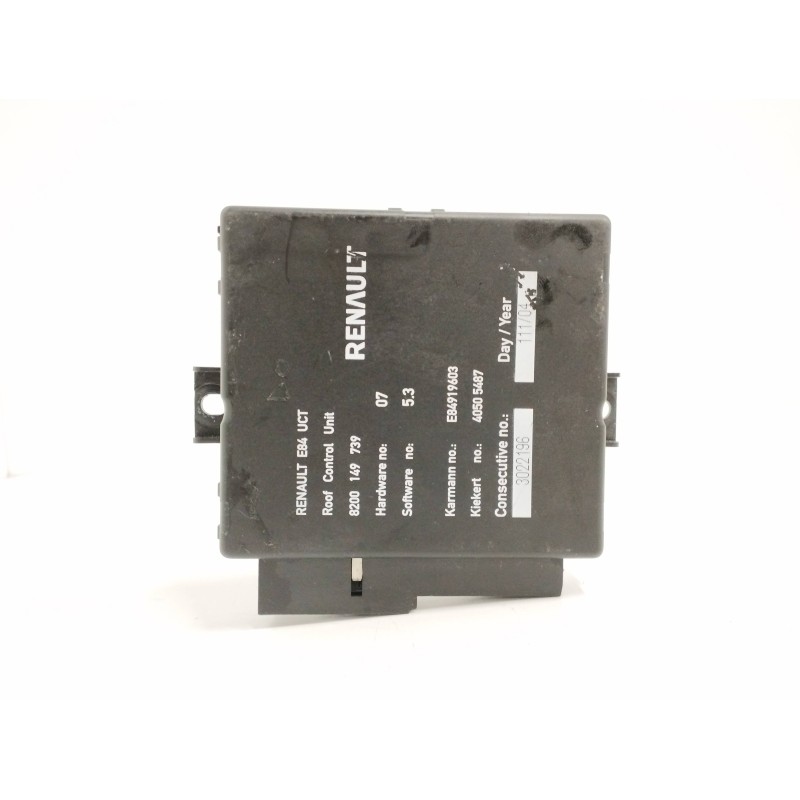 Recambio de modulo electronico para renault megane ii coupe/cabrio luxe privilege referencia OEM IAM 8200149739  