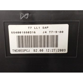 Recambio de cuadro instrumentos para peugeot 308 1.6 16v referencia OEM IAM 554001550316  