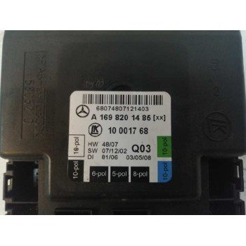 Recambio de modulo confort para mercedes-benz clase a (w169) 1.5 cat referencia OEM IAM A1698201485  