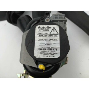 Recambio de cinturon seguridad delantero derecho para peugeot 308 sw 1.6 hdi fap cat (9hz / dv6ted4) referencia OEM IAM 96569048