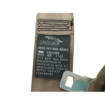Recambio de cinturon seguridad trasero derecho para jaguar xj 4.2 v8 32v cat referencia OEM IAM 2W93F611B68ABAEK  