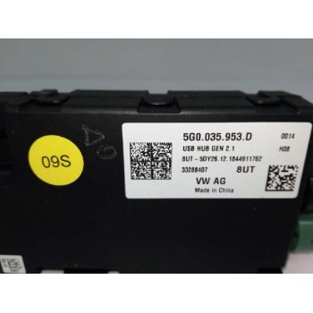 Recambio de modulo electronico para volkswagen polo 1.0 tsi referencia OEM IAM 5G0035953D TRANSFORMADOR DE TENSION 