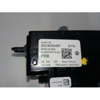 Recambio de mando calefaccion / aire acondicionado para volkswagen polo 1.0 tsi referencia OEM IAM 2G1820045F  