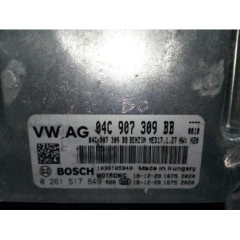 Recambio de centralita motor uce para volkswagen polo 1.0 tsi referencia OEM IAM 04C907309BB 0261S17849 
