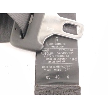 Recambio de cinturon seguridad trasero derecho para saab 9-5 (ys3e) 1.9 tid referencia OEM IAM 12756313 570498802 