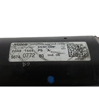 Recambio de motor arranque para citroën c4 picasso 1.2 12v e-thp referencia OEM IAM 9674077280  