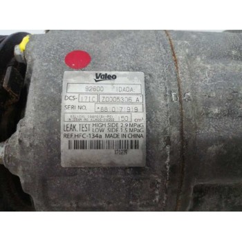 Recambio de compresor aire acondicionado para nissan x-trail (t31) xe referencia OEM IAM 926001DA0A 171C 150A