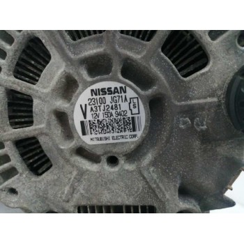 Recambio de alternador para nissan x-trail (t31) xe referencia OEM IAM 23100JG71A A3TJ2481 150A