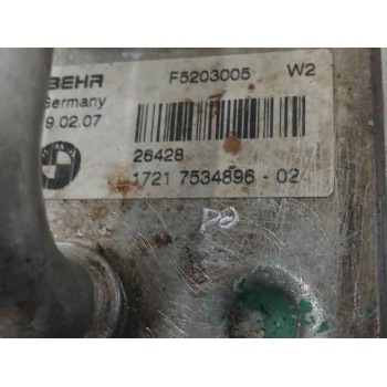 Recambio de enfriador aceite motor para bmw 7 (e65, e66, e67) 730 i, li referencia OEM IAM 17217534896  