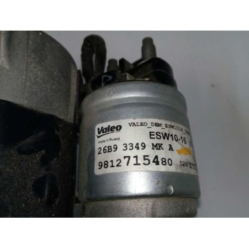 Recambio de motor arranque para peugeot 308 1.2 12v e-thp referencia OEM IAM 9812715480  