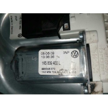 Recambio de elevalunas trasero derecho para volkswagen jetta (1k2) advance referencia OEM IAM FUNDA 1K5839402L CARIBE FUNDA
