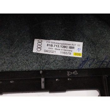 Recambio de pomo palanca cambio para audi q2 (gab) 2.0 16v tdi referencia OEM IAM 81B713139C  