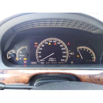 Recambio de cuadro instrumentos para mercedes-benz clase s (w221) berlina 3.5 v6 cat referencia OEM IAM A2215406747 0263650050 