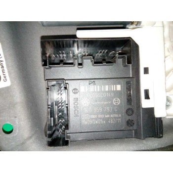 Recambio de elevalunas delantero izquierdo para volkswagen golf v berlina (1k1) conceptline (e) referencia OEM IAM FUNDA 1K09597