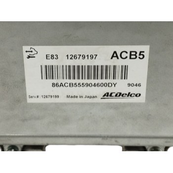 Recambio de centralita motor uce para opel corsa e 1.4 16v bivalent. gasolina / lpg referencia OEM IAM 12679197  