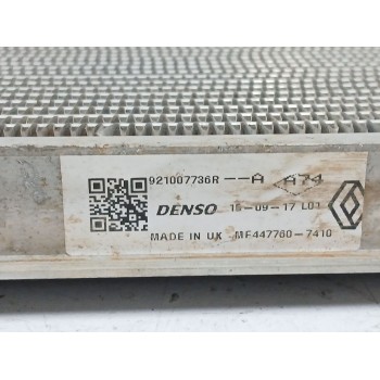 Recambio de condensador / radiador aire acondicionado para renault zoe (bfm_) zoe referencia OEM IAM 921007736R  
