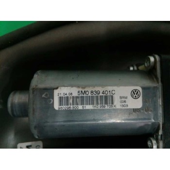 Recambio de elevalunas trasero izquierdo para volkswagen golf plus (521) advance referencia OEM IAM 5M0839401C  