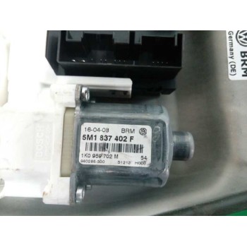 Recambio de elevalunas delantero derecho para volkswagen golf plus (521) advance referencia OEM IAM FUNDA 5M1837402F 