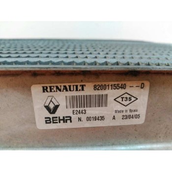 Recambio de intercooler para renault megane ii berlina 5p confort expression referencia OEM IAM 8200700172  