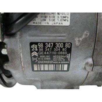 Recambio de compresor aire acondicionado para opel corsa f (p2jo) 1.5 (68) referencia OEM IAM 9834730080  