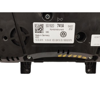 Recambio de cuadro instrumentos para volkswagen golf vii variant (bv5) 1.6 tdi referencia OEM IAM 5G1920741A A2C94774700 