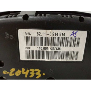 Recambio de cuadro instrumentos para bmw serie 5 berlina (e39) 525d exclusive referencia OEM IAM 62116914914 110008735136 