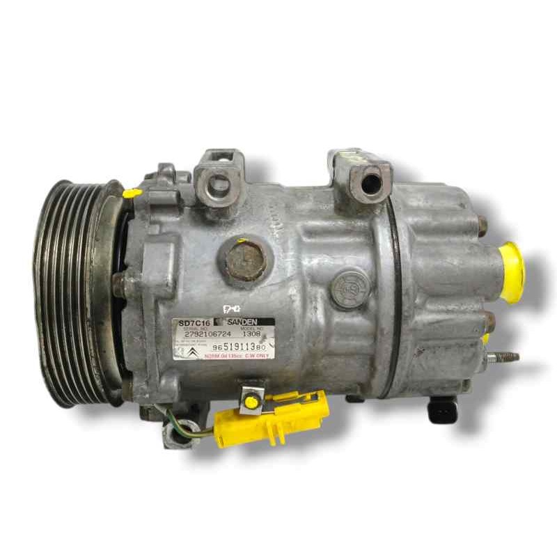 Recambio de compresor aire acondicionado para citroën c4 picasso 2.0 hdi fap cat (rhr / dw10bted4) referencia OEM IAM 9651911380