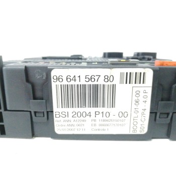 Recambio de caja reles / fusibles para citroën c2 1.4 hdi referencia OEM IAM 9664156780 BSI2004P10 