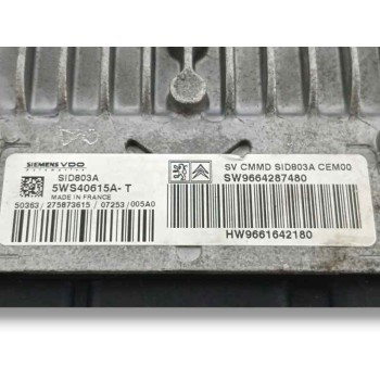 Recambio de centralita motor uce para citroën c4 picasso 2.0 hdi fap cat (rhr / dw10bted4) referencia OEM IAM 9664287480 5WS4061