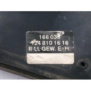 Recambio de retrovisor derecho para mercedes-benz clase e (w124) berlina 3.0 diesel referencia OEM IAM 1248101616 5 PINES 