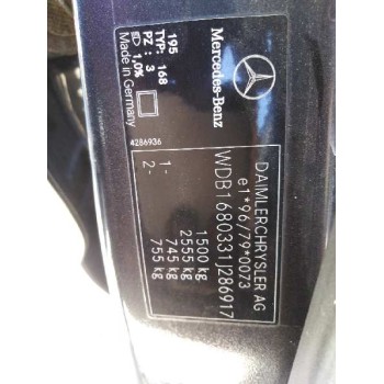 mercedes-benz clase a (w168) del año 2000