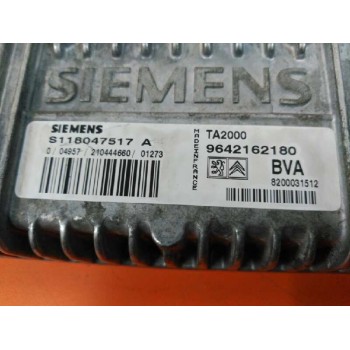 Recambio de centralita motor uce para peugeot 206 berlina xt referencia OEM IAM 9642162180 S118047517A 