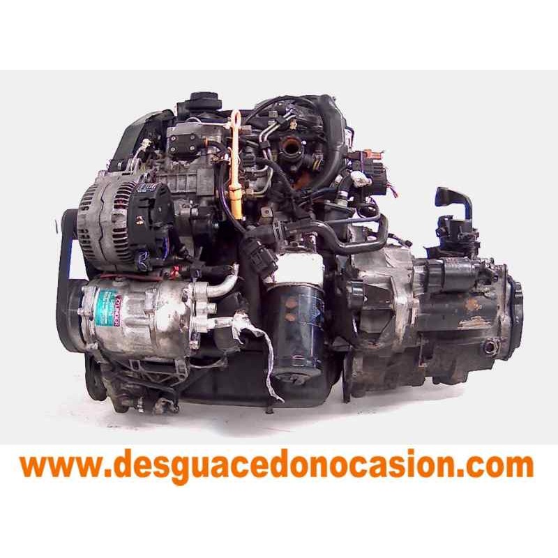 Recambio de motor completo para seat toledo (1l) 1.9 tdi referencia OEM IAM AHU  