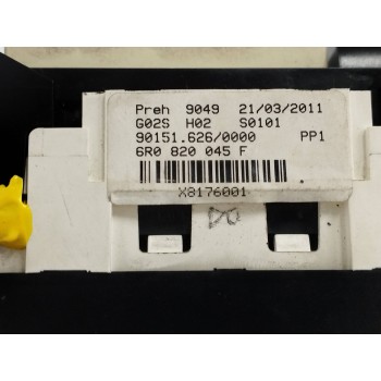 Recambio de mando calefaccion / aire acondicionado para volkswagen polo (6r1) 1.2 tdi referencia OEM IAM 6R0820045F  