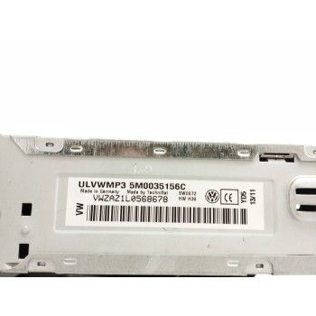 Recambio de sistema audio / radio cd para volkswagen polo (6r1) 1.2 tdi referencia OEM IAM 5M0035156C ULVWMP3 