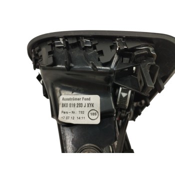Recambio de rejilla aireadora para audi q5 (8rb) 2.0 tdi referencia OEM IAM 8K0819203J TRASERA CENTRAL DEL APOYABRAZOS