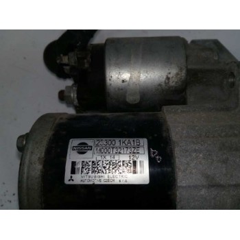 Recambio de motor arranque para nissan note (e11e) tekna premium referencia OEM IAM 233001KA1B M000T32173ZE 
