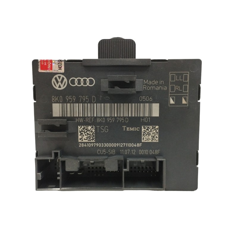 Recambio de modulo electronico para audi q5 (8rb) 2.0 tdi referencia OEM IAM 8K0959795D CONTROL DE PUERTA 