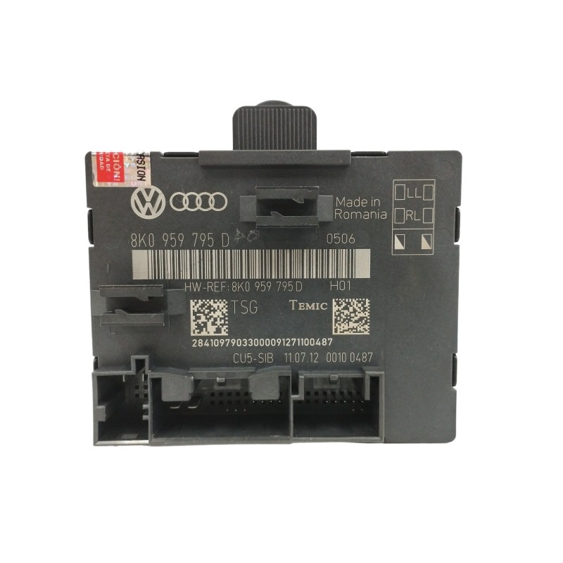 Recambio de modulo electronico para audi q5 (8rb) 2.0 tdi referencia OEM IAM 8K0959795D CONTROL DE PUERTA 