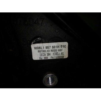 Recambio de retrovisor izquierdo para seat cordoba berlina (6l2) 1.4 16v referencia OEM IAM 6L1857507T9B9 MANUAL 