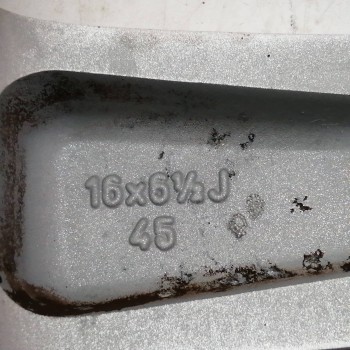 Recambio de llanta para honda civic berlina 3 (ep1/2) 1.6 vtec cat (d 16 v 1) referencia OEM IAM S5S665A 16X6,5J45 HL1780-5